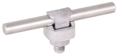 KS-Verbinder St/tZn-ZG f. Rd 7-10mm einteilig