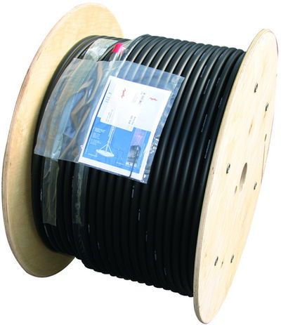 HVI-long-Leitung D 20mm schwarz FIX-Länge EW-TR 100m