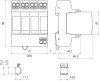 Ueberspannungsableiter Typ 2+3 DEHNguard MP FM 4-polig Uc 275V TN-S