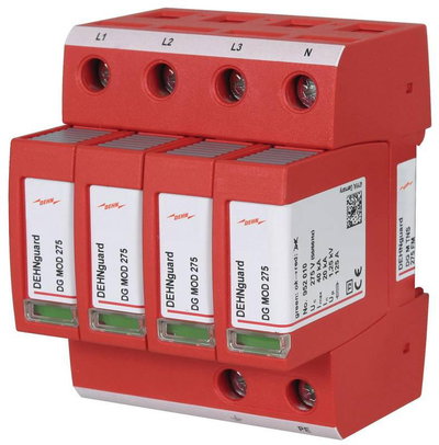Ueberspannungsableiter Typ 2 DEHNguard M 4-polig fuer TN-S-Systeme