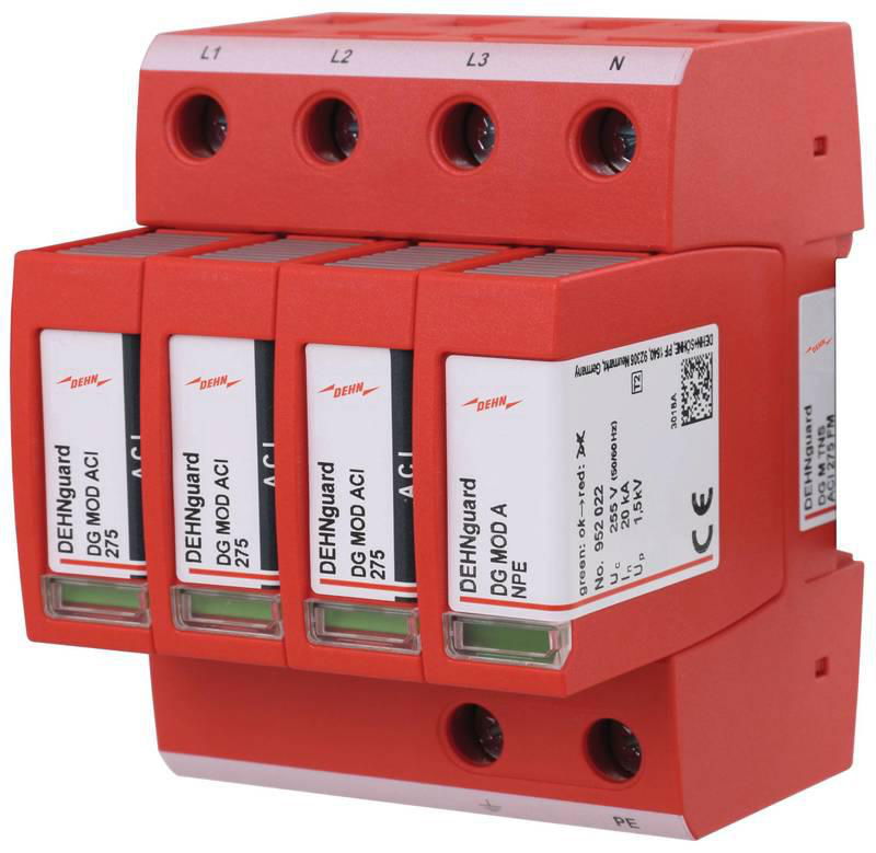 Ueberspannungsableiter Typ 2 DEHNguard M 4-polig Uc 275V mit ACI-Technologie