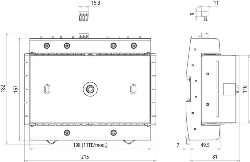 Kombi-Ableiter Typ 1+2+3 DEHNventil ACI vierpolig fuer TN-S-Systeme mit FM – Bild 2 von 2