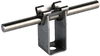 Leitungshalter DEHNgrip NIRO f. Rd 8mm H 32mm m. Befestigungsbohrung 7,8mm