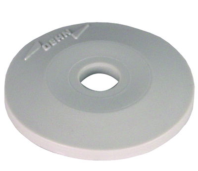 Abdeckscheibe K-grau  H 5mm  D 37mm f. Leitungs- u. Stangenhalter