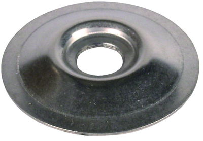 Abdeckscheibe NIRO  H 5mm  D 37mm f. Leitungs- u. Stangenhalter