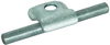 Klemmbock Rd 6-10mm St/tZn m. Bohrung D 9mm