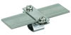 Leitungshalter NIRO m. Gewinde M8 f. Fl 30mm u. Rd 6-10mm