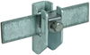 Flachband-Rundleitungshalter St/tZn f. Fl...11mm Rd 6.10mm Wandabstand 15mm