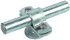 Stangenhalter m. Abdeckbund ZG m. Innengew. M8 f. Rd 16mm St