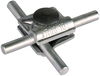 MV-Klemme Al f. Rd 8-10mm m. Flachrundschraube