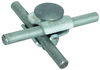 MMV-Klemme St/tZn f. Rd 6-8mm m. Flachrundschraube u. Mutter