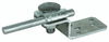 Anschlusslasche  Z-Form  Al m. Klemmbock f. Rd 6-10mm St/tZn