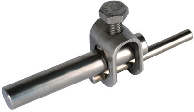 Stangenklemme NIRO f. Rd 8-10/Rd 16mm