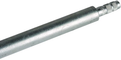 Tiefenerder D 20mm L 1500mm St/tZn Typ Z m. Dreifach-Rändelzapfen
