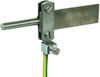 Anschlußklemme f. Ring-PA   NIRO f. Rd 8-10/Fl 30mm   Anschl. 2,5-95mm²