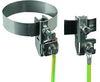 Bandrohrschelle GSG D 27-89mm NIRO m. Anschluss f. Rd 6-8/10 od. 4-50mm²