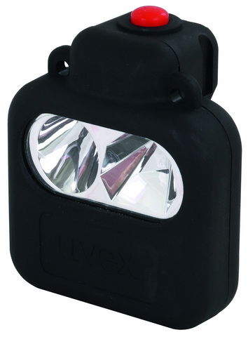 LED-Helmlampe für Elektriker-Schutzhelm ESH U mit 4 Schaltstufen, Schutzart IP67
