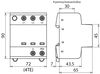 Anwendungsopt. Kombi-Ableiter DEHNshield Typ 1+2 für dreiphasige TN-C-Systeme