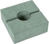 DEHNiso-DLH Betonstein C35/45 180x180x70mm m. Mulde f. Grundplatte