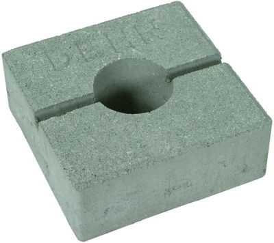 DEHNiso-DLH Betonstein C35/45 180x180x70mm m. Mulde f. Grundplatte