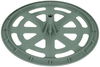 DEHNiso-DLH Grundplatte D 300mm m. Steckbuchse D 10mm PE