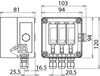 Überspannungsableiter Typ 2 DEHNcube im Gehäuse IP65 f. PV-Anl. 1MPP b. 1000V DC