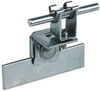 Dachleitungshalter NIRO f. Blechdächer m. Parallelfalz m. DEHNgrip f. Rd 8mm