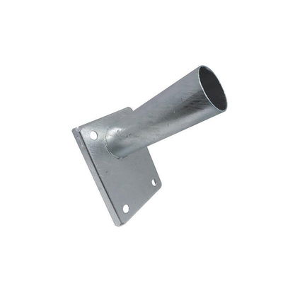 DOTLUX Verzinkte Wandhalterung Stahl für Strassenleuchten 60mm Aufnahmerohr