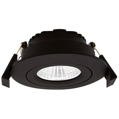 DOTLUX LED-Leuchte CIRCLEminidim 6W 3000K dimmbar schwarz