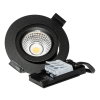 DOTLUX LED-Leuchte CIRCLEminidim 6W 3000K dimmbar schwarz