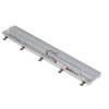 DOTLUX LED-Feuchtraumleuchte MISTRALsensor IP66 1540mm 39W Powerselect 4000K gefrostet mit Radarsensor