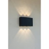DOTLUX LED-Wandleuchte SIXFOLD 6W 3000K schwarz
