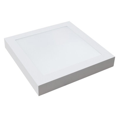 DOTLUX LED-Aufbauleuchte PANELbig-ugr 325x325mm 20W COLORselect mit 4poligem Stecker für HCL inkl. Netzteil