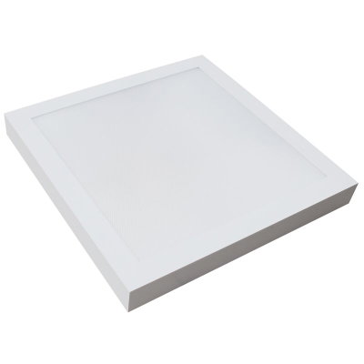 DOTLUX LED-Aufbauleuchte PANELbig-ugr 425x425mm 25W COLORselect mit 4poligem Stecker für HCL inkl. Netzteil