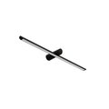 DOTLUX LED-Spiegelleuchte SKYLAR 9,5W 3000K schwarz