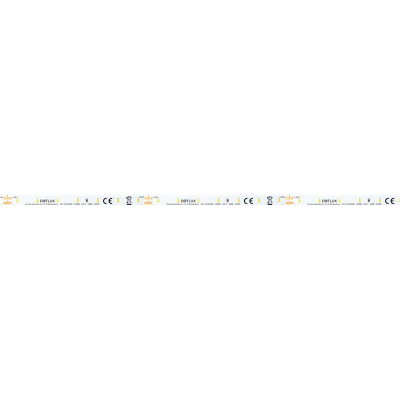 DOTLUX LED-Streifen 24W 8mm 2700K IP20 5m-Rolle inkl. 50cm Anschlusskabel beidseitig