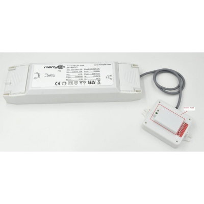 LED Netzteil CC 750mA 40W 30-50V inkl. Bewegungs- und Tageslichtsensor