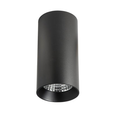 DOTLUX LED-Leuchte SLIMvario Ø80x160mm 18W 3000K schwarz