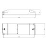 LED-Netzteil CV 24V DC 0-30W 0-1,25A dimmbar Phasenan/abschnitt IP20