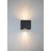 DOTLUX LED-Wandleuchte BEAMO 10W 3000K schwarz