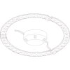 DOTLUX LED-Sanierungsleuchte QUICK-FIXadapt 18W 3000K