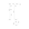 DOTLUX LED-Stehleuchte STUDIObutler 80W 4000K dimmbar silber