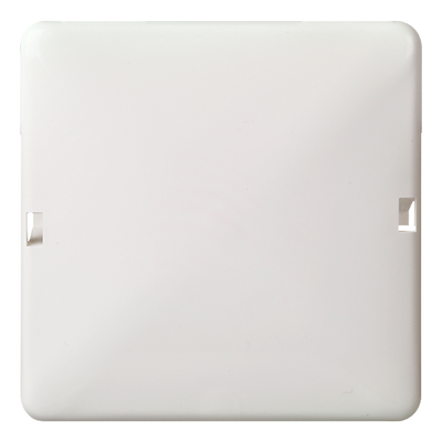 Blindabdeckung rastbar 1-fach 80x80 RENOVIERUNG reinweiß