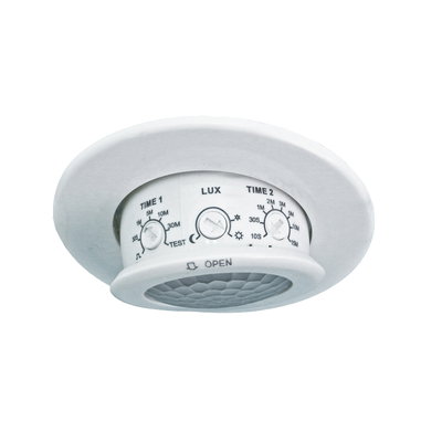 ARGUS Standard 360 Grad Innen-Bewegungsmelder f.die Zwischendecke - 2 Kanal,weiß