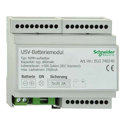 Batteriemodul (ohne Netzteil) für USV Netzteil für DIN-Schiene 6 PLE SIGMA.