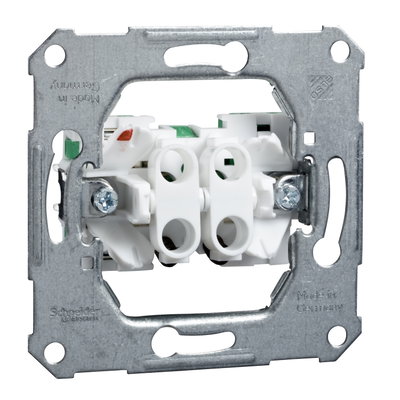 Doppeltaster-Einsatz Steckklemme 10A