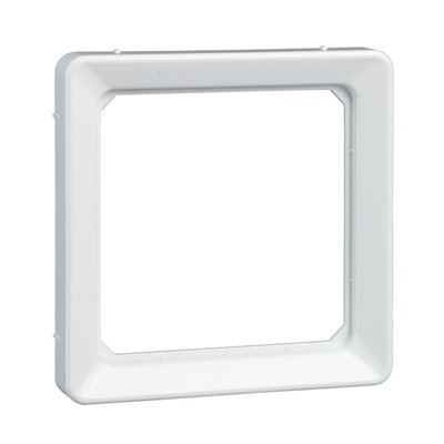 Kombirahmen für Zentralplatte 50x50 FASHION/RIVA/SCALA reinweiß