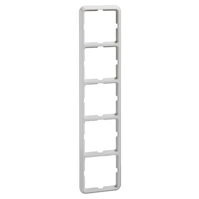 Rahmen 5-fach FASHION Duro reinweiß