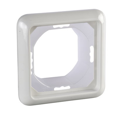 Rahmen 1-fach FASHION IP44 reinweiß
