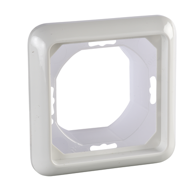 Rahmen 1-fach FASHION IP44 reinweiß